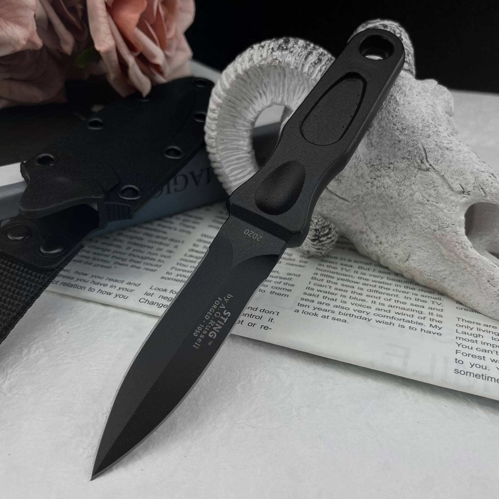 Edc Gear Every Day Carry - Многофункциональный нож с фиксированным клинком из