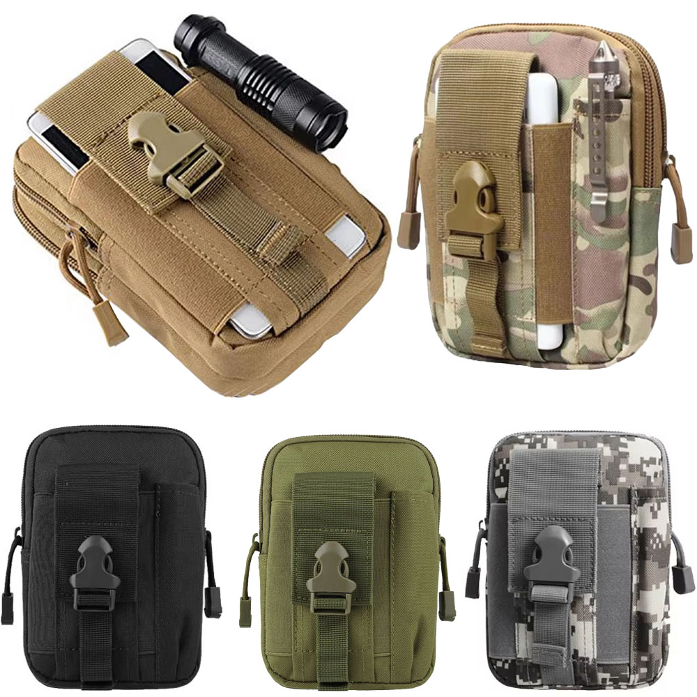 Edc Deep Carry - Тактическая поясная сумка-чехол для телефона, многофункциональная,