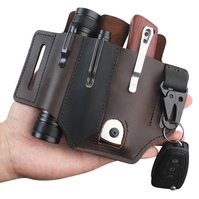 Кожаная тактическая сумка-чехо – обзор и цена Edc Deep Carry