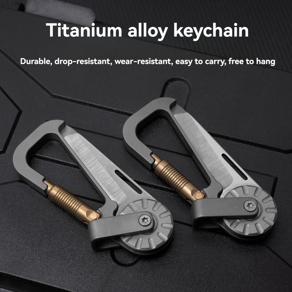 Новый мини-брелок из титановог – обзор и цена Edc Car Carry