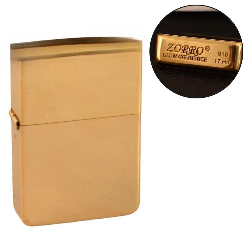 Зажигалка Zorro 910 на керосин – обзор и цена Lighter Insert Zippo