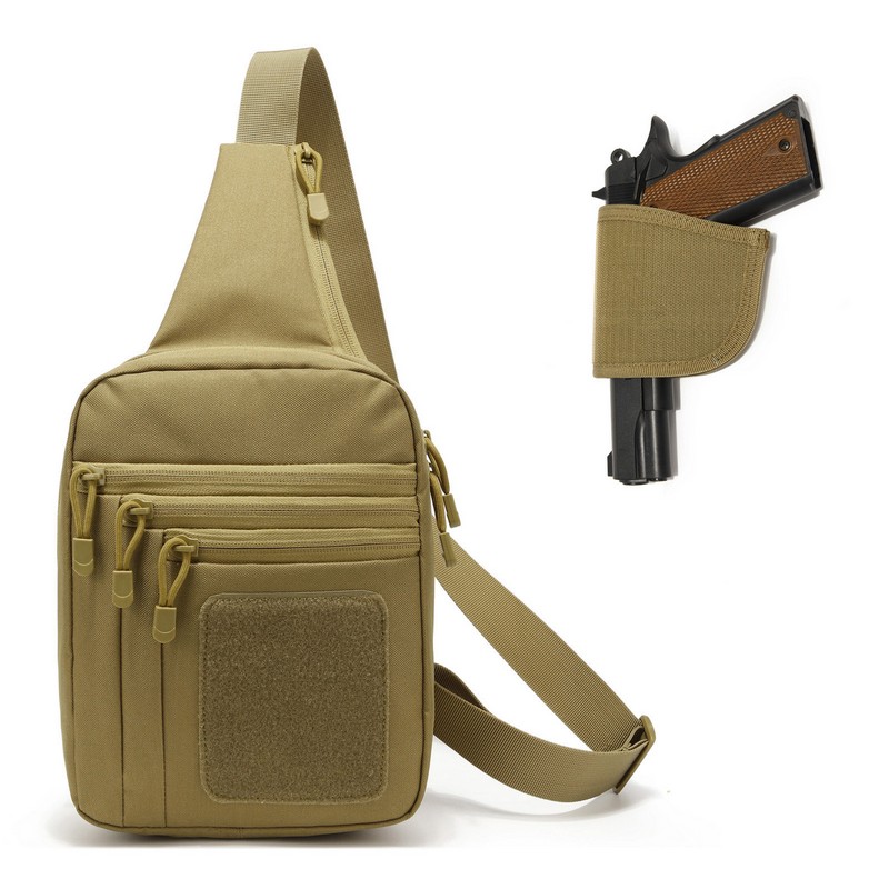Новая тактическая нагрудная су – обзор и цена Edc Concealed Carry Backpack