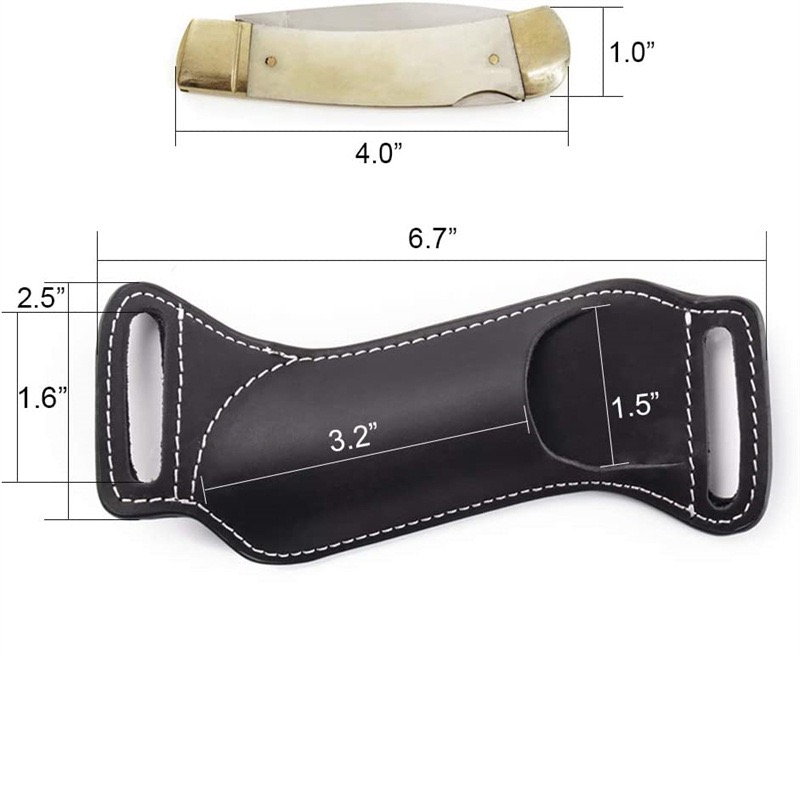 Наружная поясная чехол-кобура  – обзор и цена Edc Carry Belt Leather